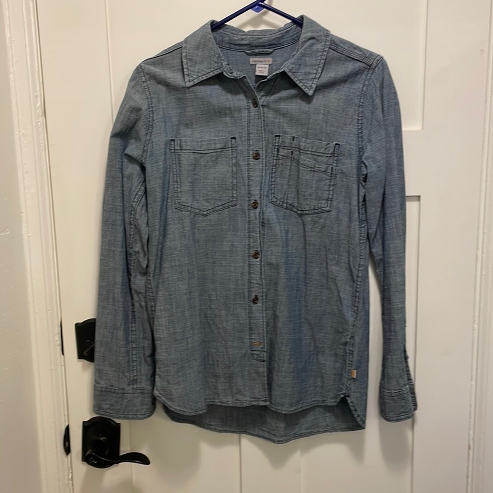 Carhartt Denim Button Down Shirt